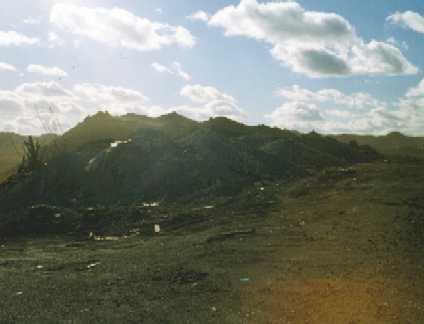 One of many dumps within watershed